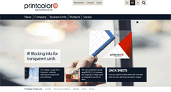 Desktop Screenshot of printcolor.ch